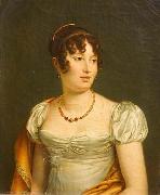 Francois Pascal Simon Gerard Portrait of Caroline Murat Queen of Naples oil on canvas